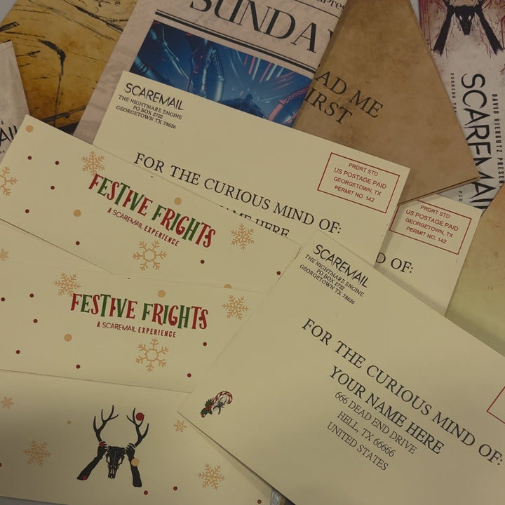 Festive Frights - "Yule Be Sorry" - Author David Viergutz