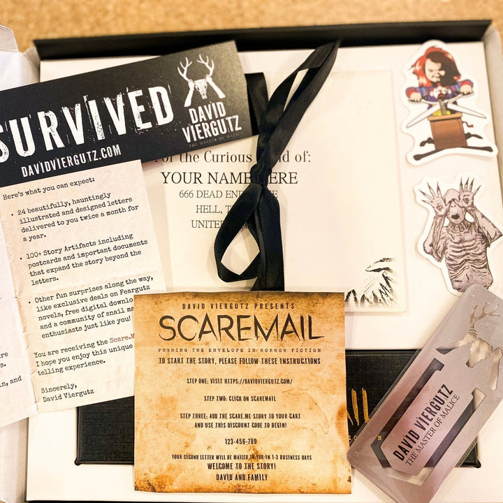 ScareMail - Scare.Me Gift Box - Author David Viergutz