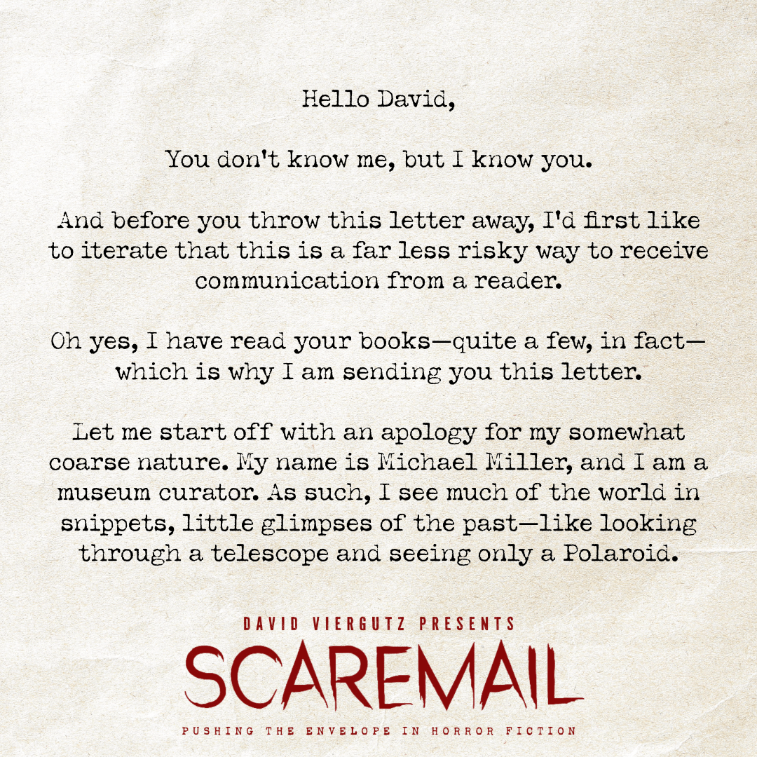 ScareMail - Scare.Me Gift Box - Author David Viergutz