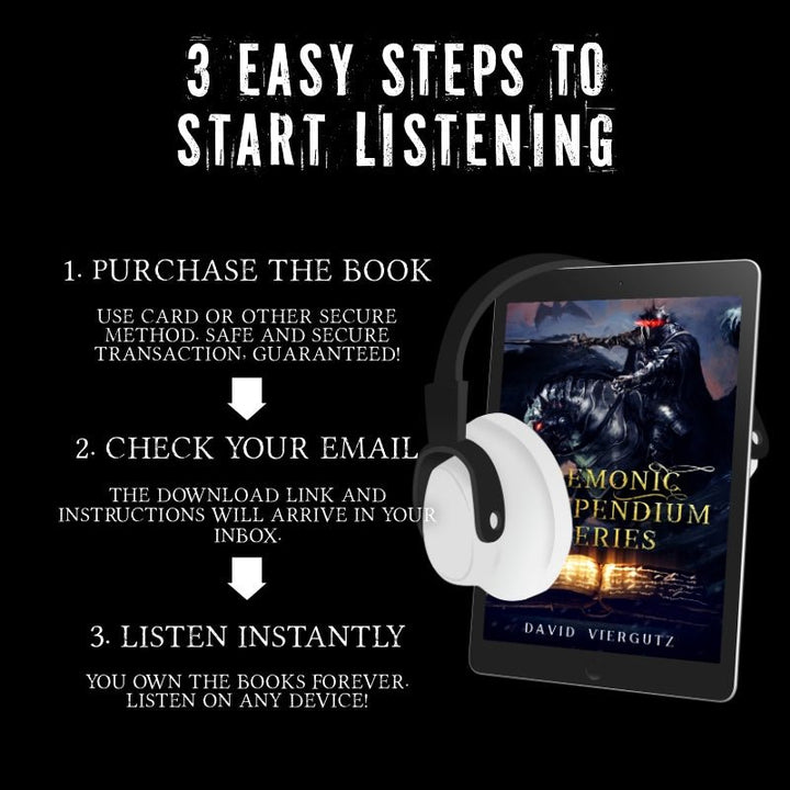 The Demonic Compendium Series Books 1 - 3 (Audiobook Bundle) - Author David Viergutz