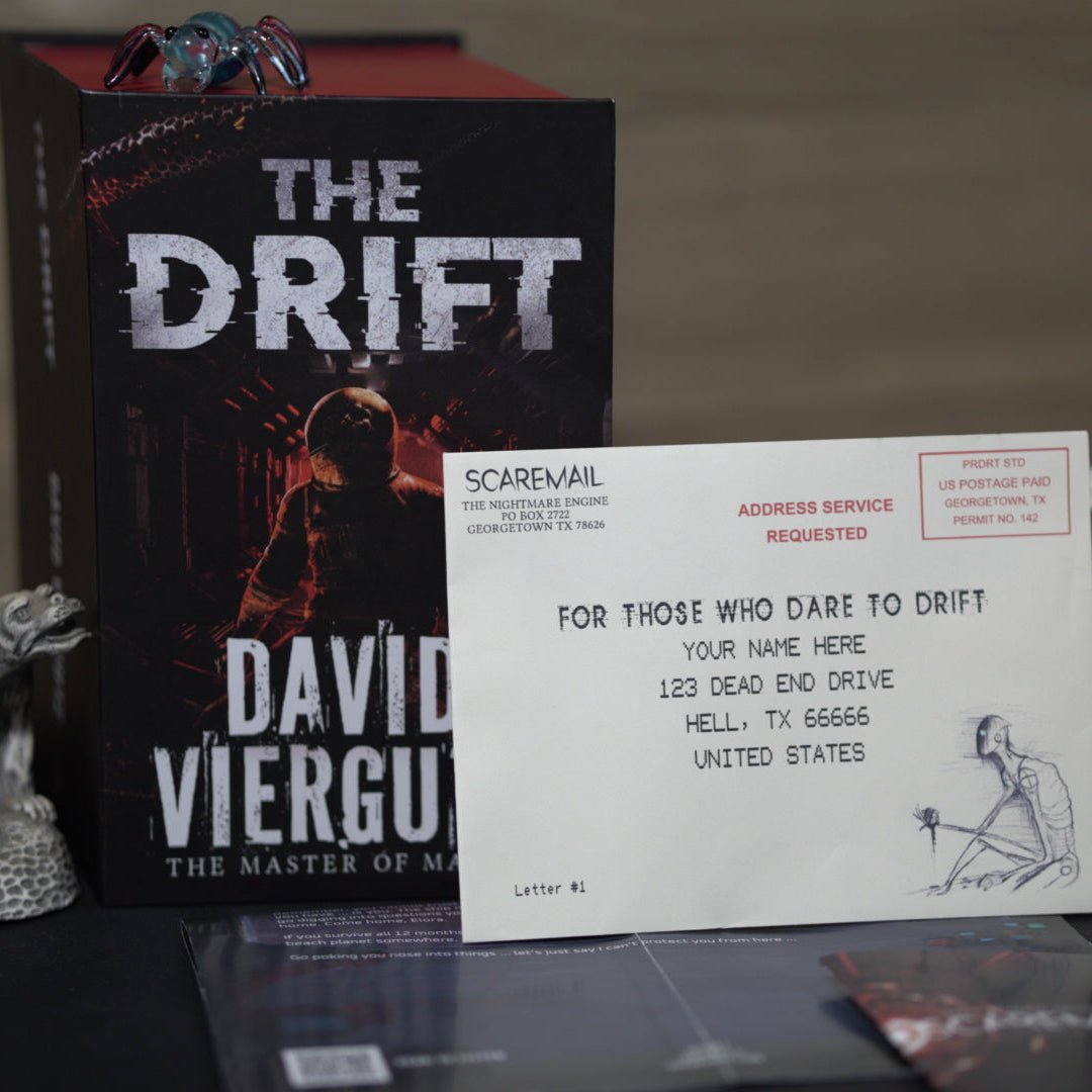 The Scaremail Collectable Box - The Drift - Author David Viergutz