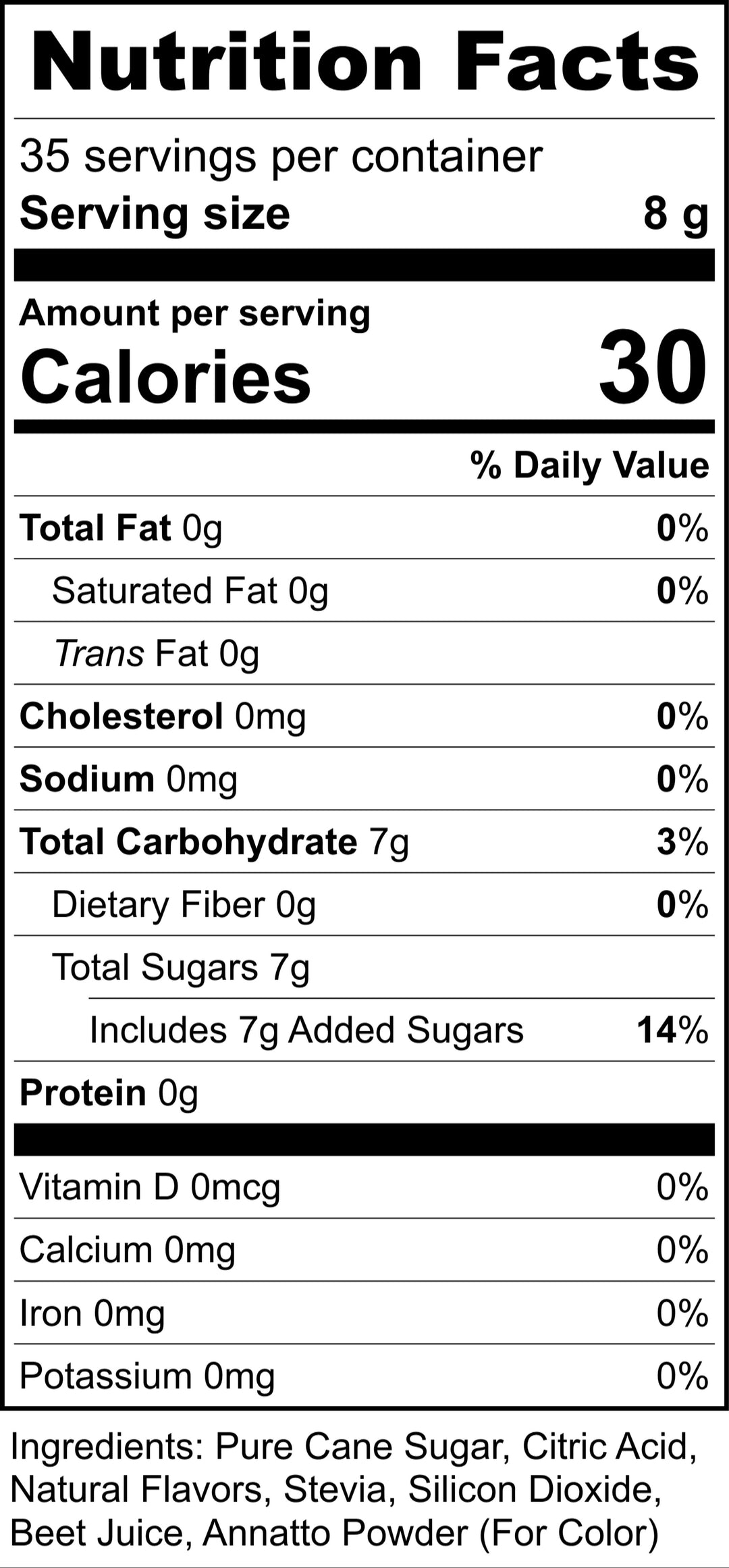 Tropetails: Instant Cheers | Cherry/Orange Horror