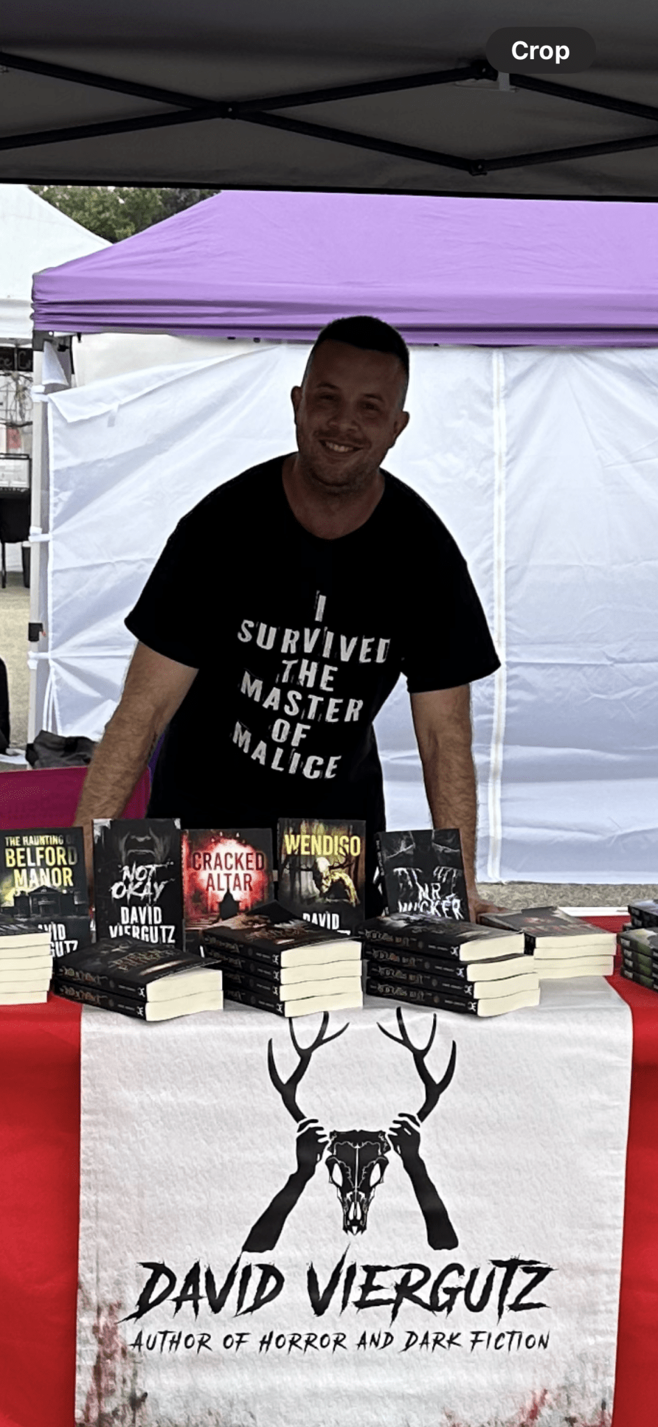 "I Survived" T - Shirt - Author David Viergutz