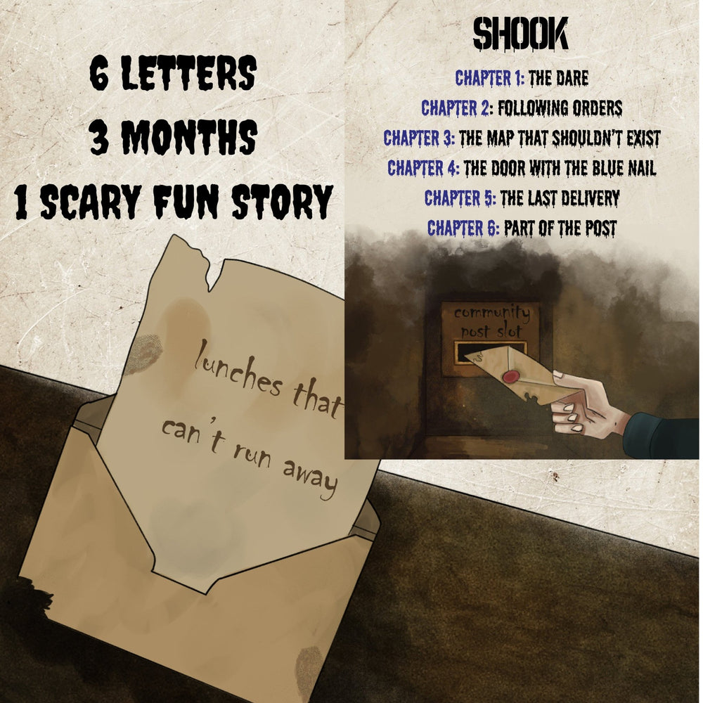 ScareMail - The Door with the Blue Nail (Ages 12+) - Author David Viergutz